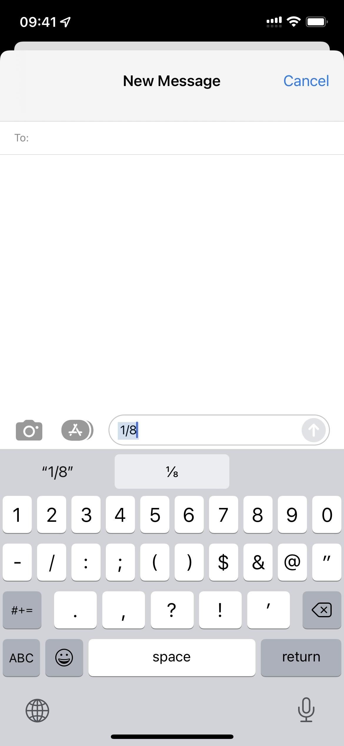 There's an Easy Way to Type Fractions as Single Characters on Your iPhone's Keyboard