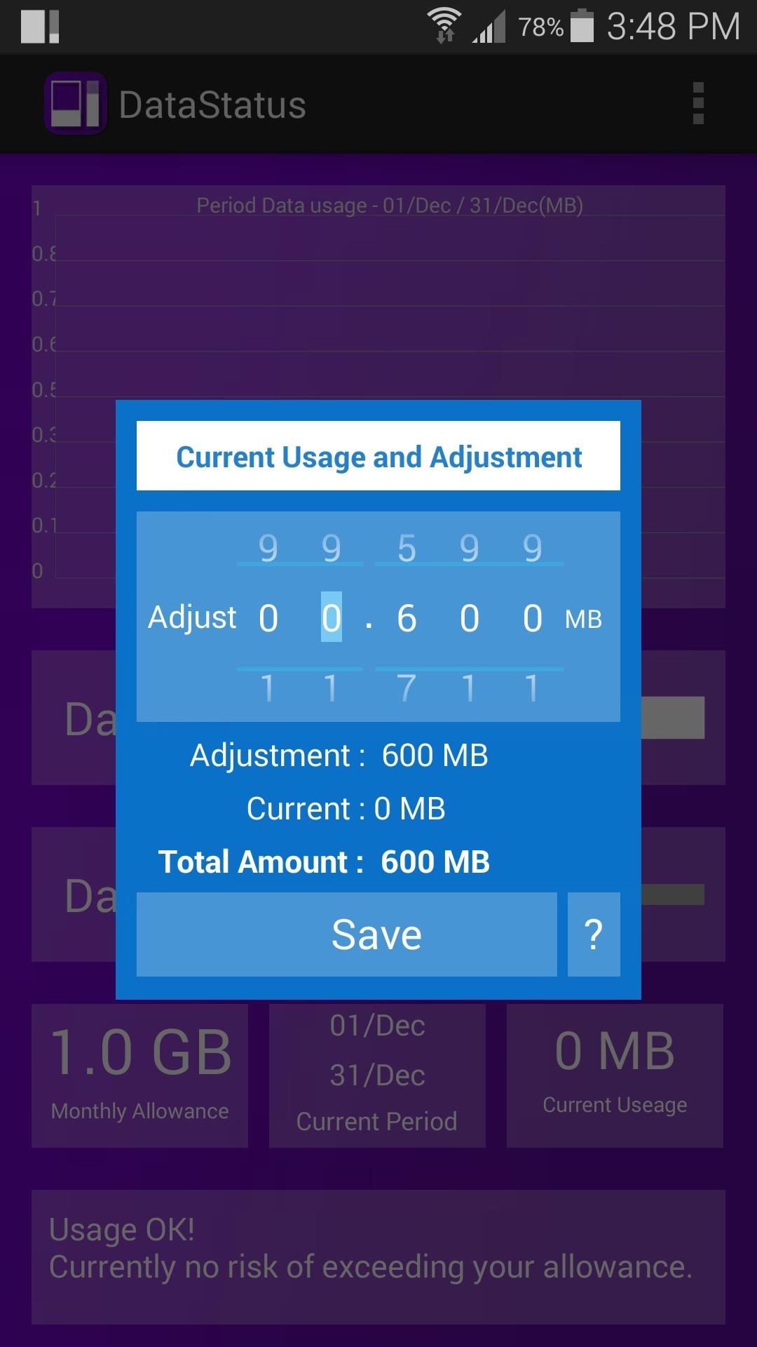 Track Data Usage in Real Time with This Status Bar Meter for Android