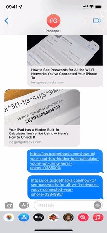 The Trick to Disabling Link Previews for URLs in Your iPhone's Messages App