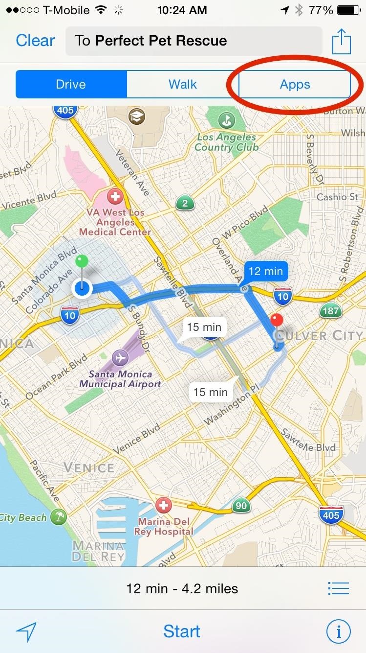 The Trick to Opening Up Directions in Third-Party Map Apps on Your iPhone