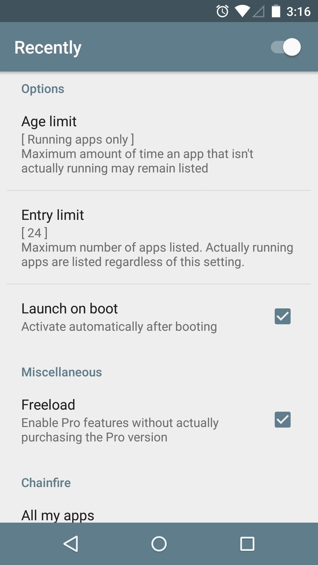 How to Trim Down Android Lollipop's Overview Screen