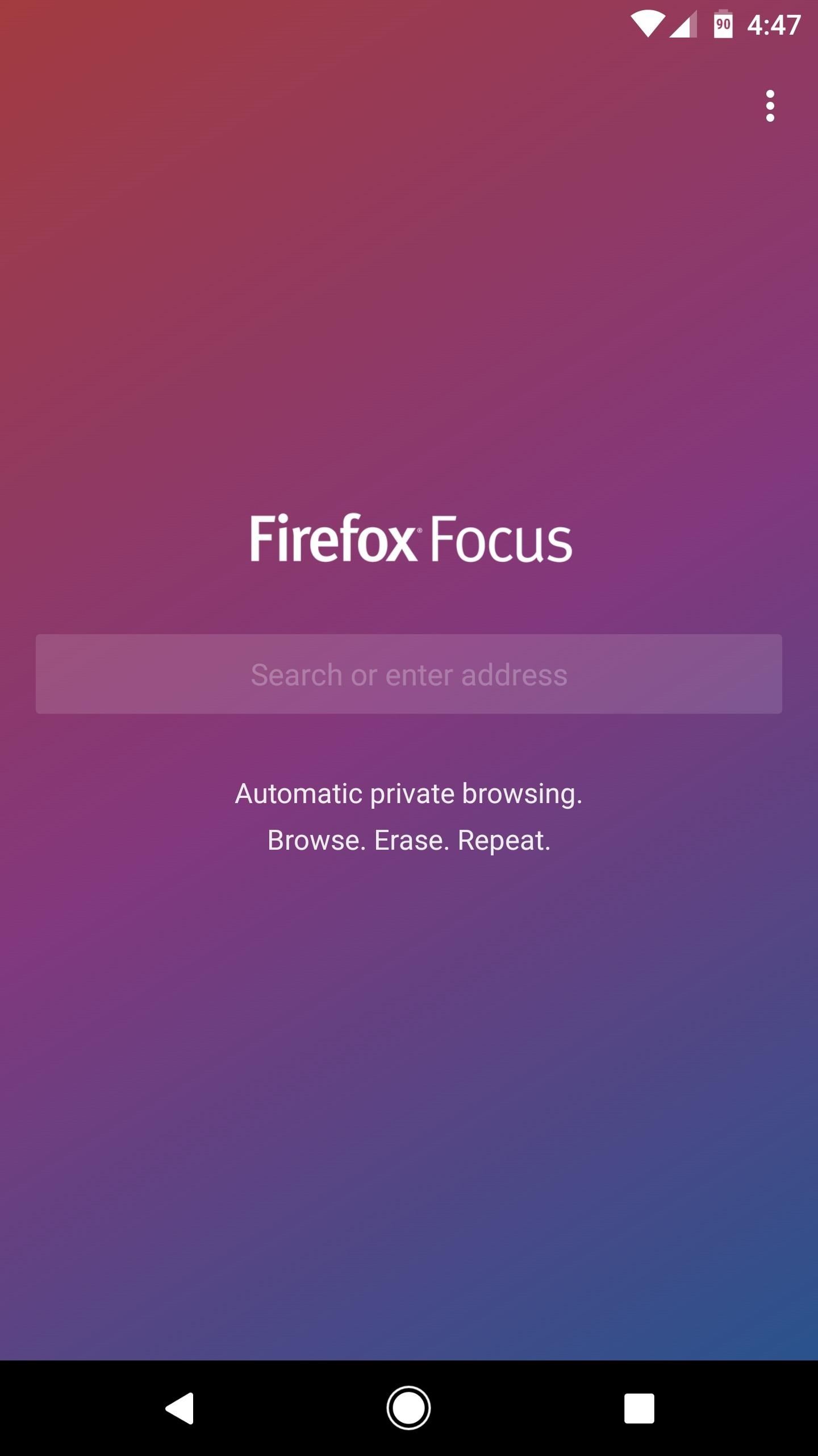 How to Try Mozilla's Privacy-Friendly Firefox Focus Browser on Android Right Now