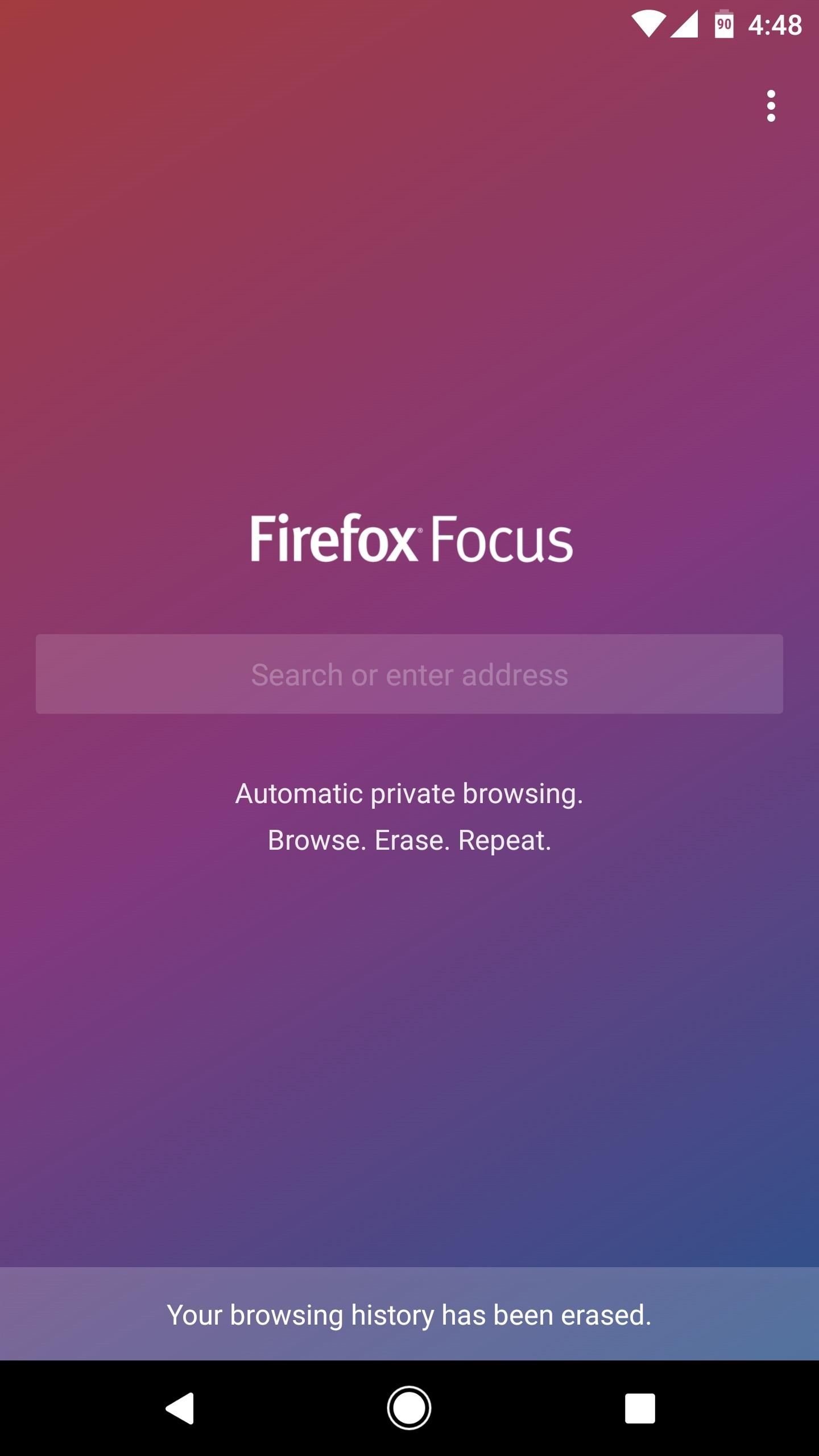 How to Try Mozilla's Privacy-Friendly Firefox Focus Browser on Android Right Now