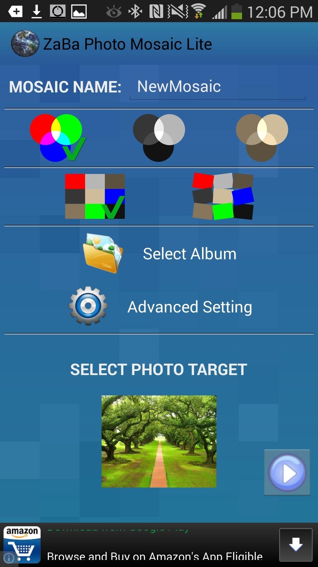 How to Turn All the Pics on Your Galaxy Note 2 or Note 3 into a Mosaic of Your Favorite Photo