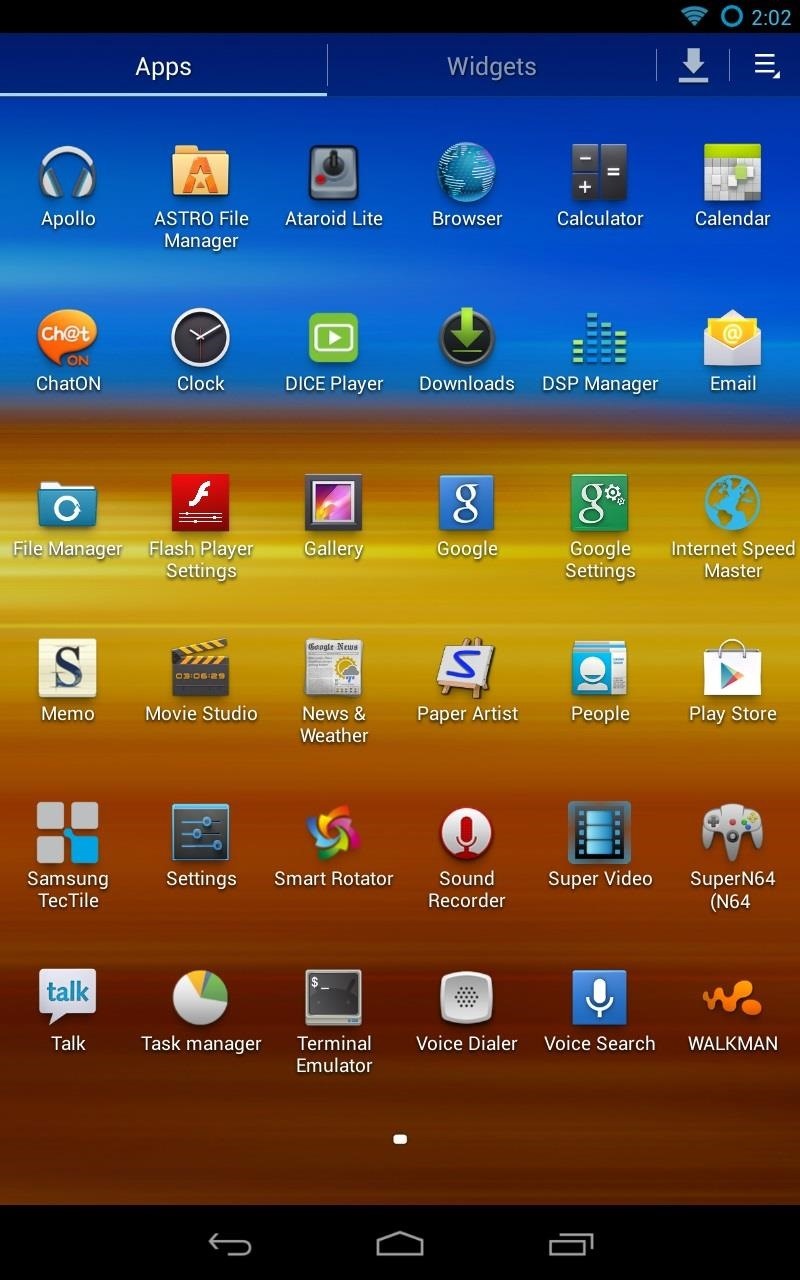 How to Turn Any Nexus 7 Tablet into a Samsung Galaxy Tab Running TouchWiz