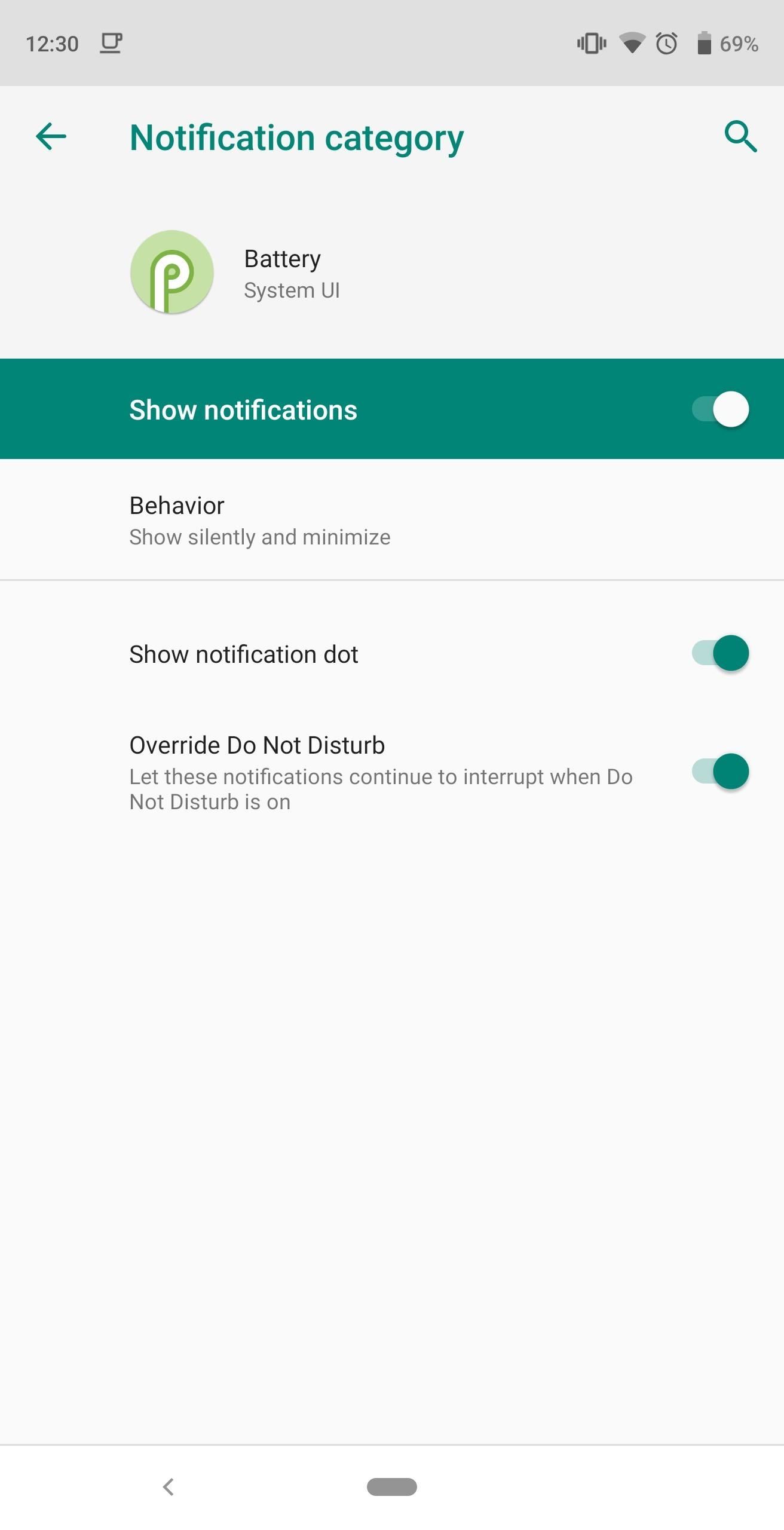 How to Turn Off the Low Battery Warning Sound & Notification in Android 9.0 Pie