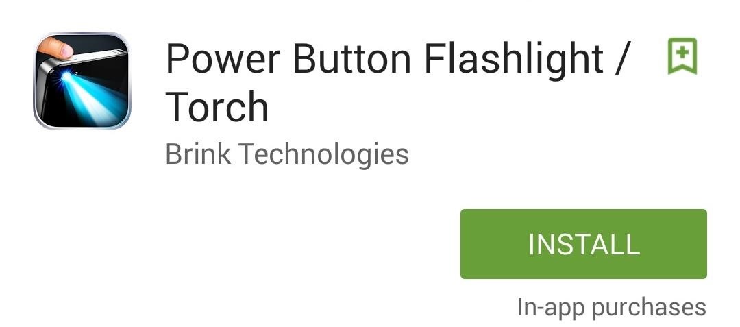 Turn On Your Android's Flashlight Using the Power Button