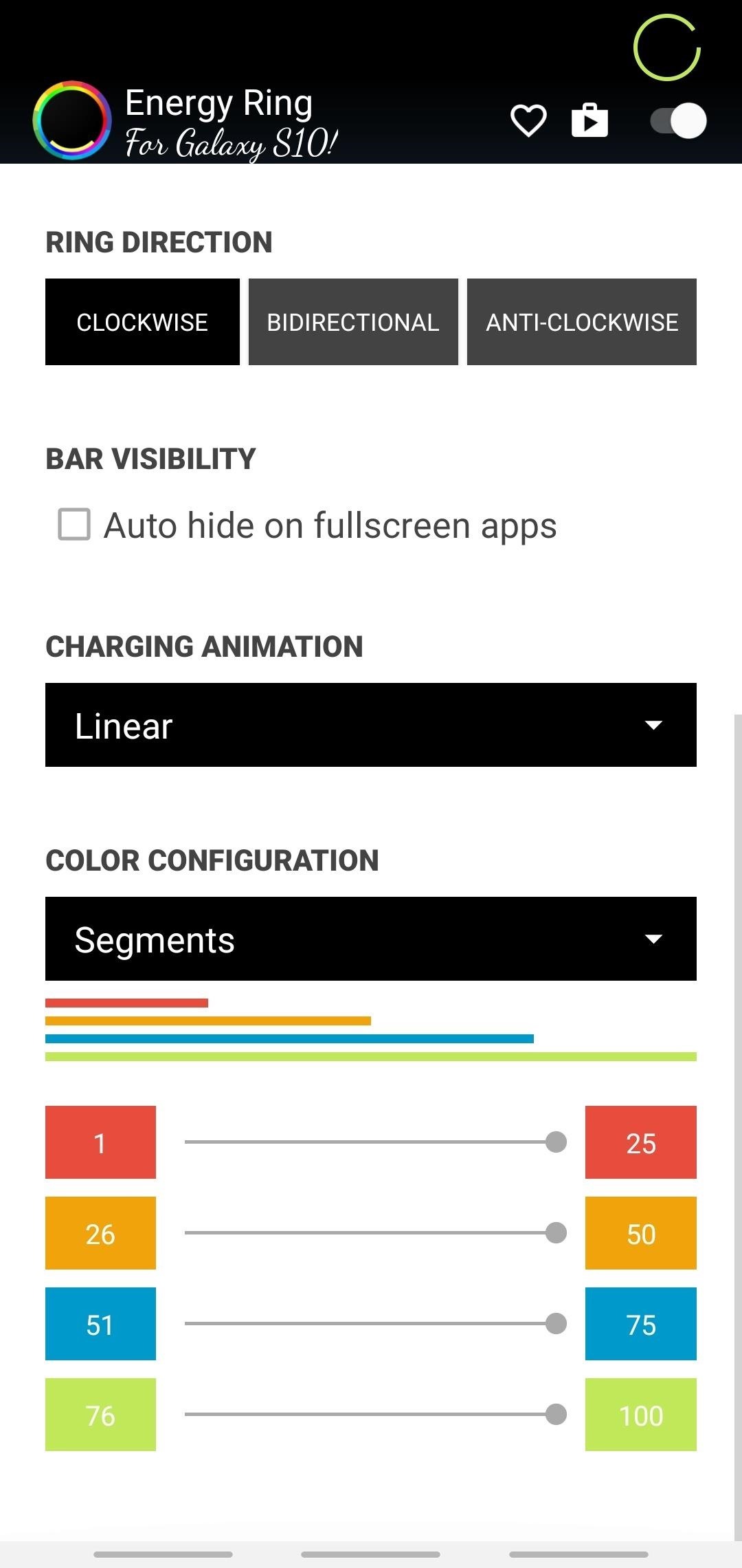 Turn Your Galaxy S10's Camera Cutout into a Battery Indicator