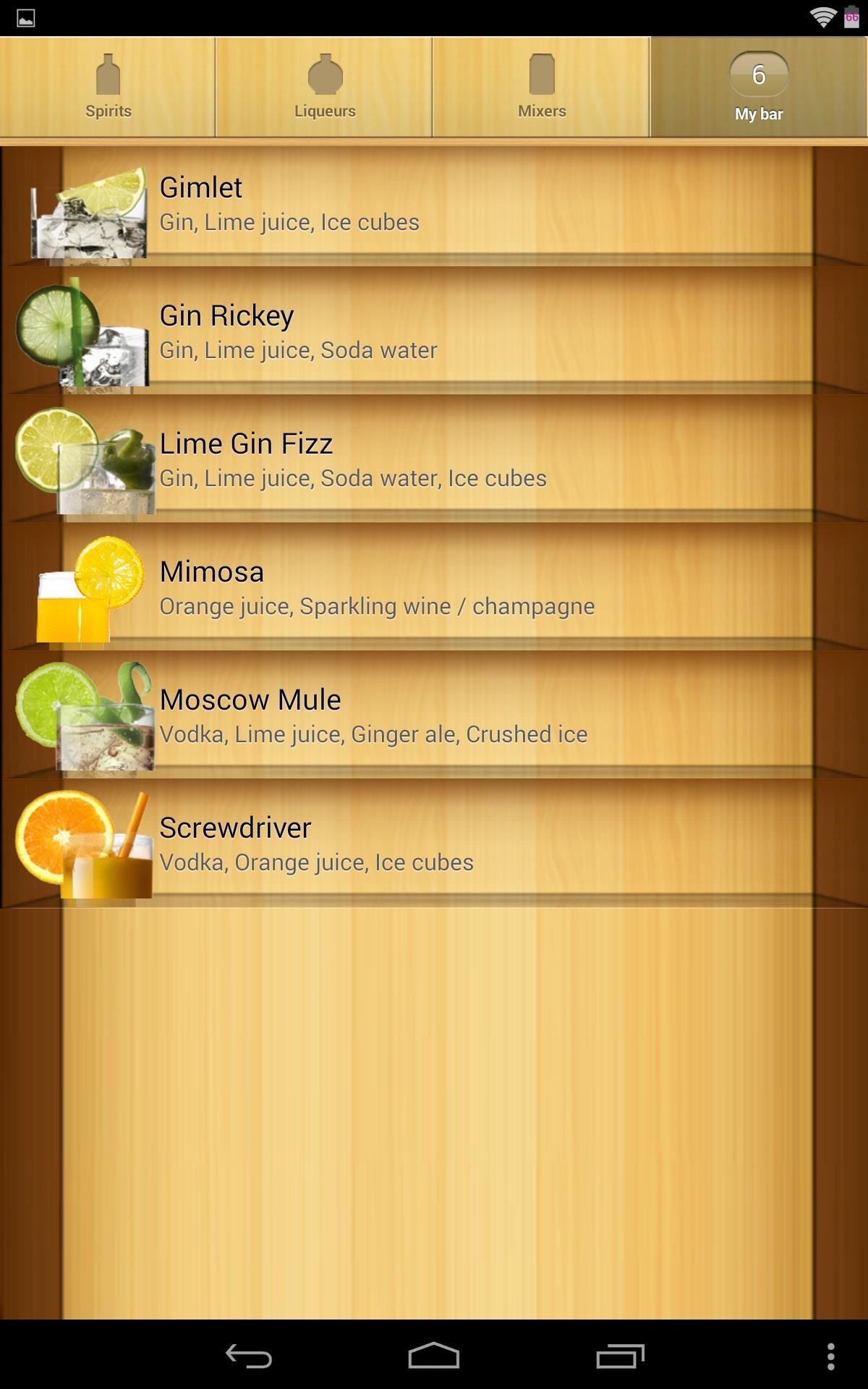 How to Turn Your Nexus 7 into a Personal Mixologist to Class Up Your Home Bar