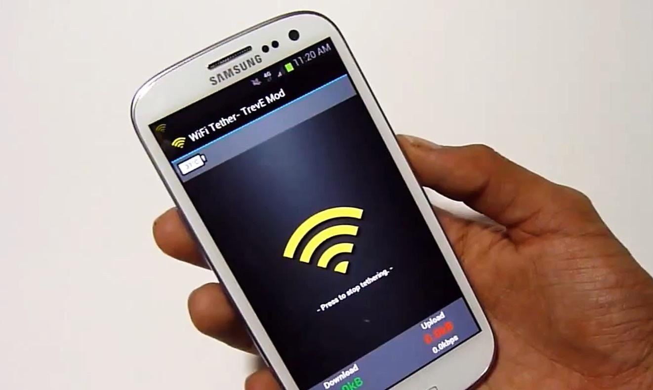 How to Turn Your Samsung Galaxy S3 into a Free Wi-Fi Hotspot