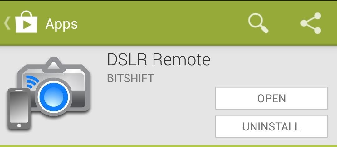 How to Turn Your Samsung Galaxy S4 into a Wireless Shutter Release Remote for Your DSLR Camera