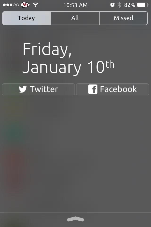 How to Tweet or Post to Facebook Directly from iOS 7's Notification Center on Your iPhone