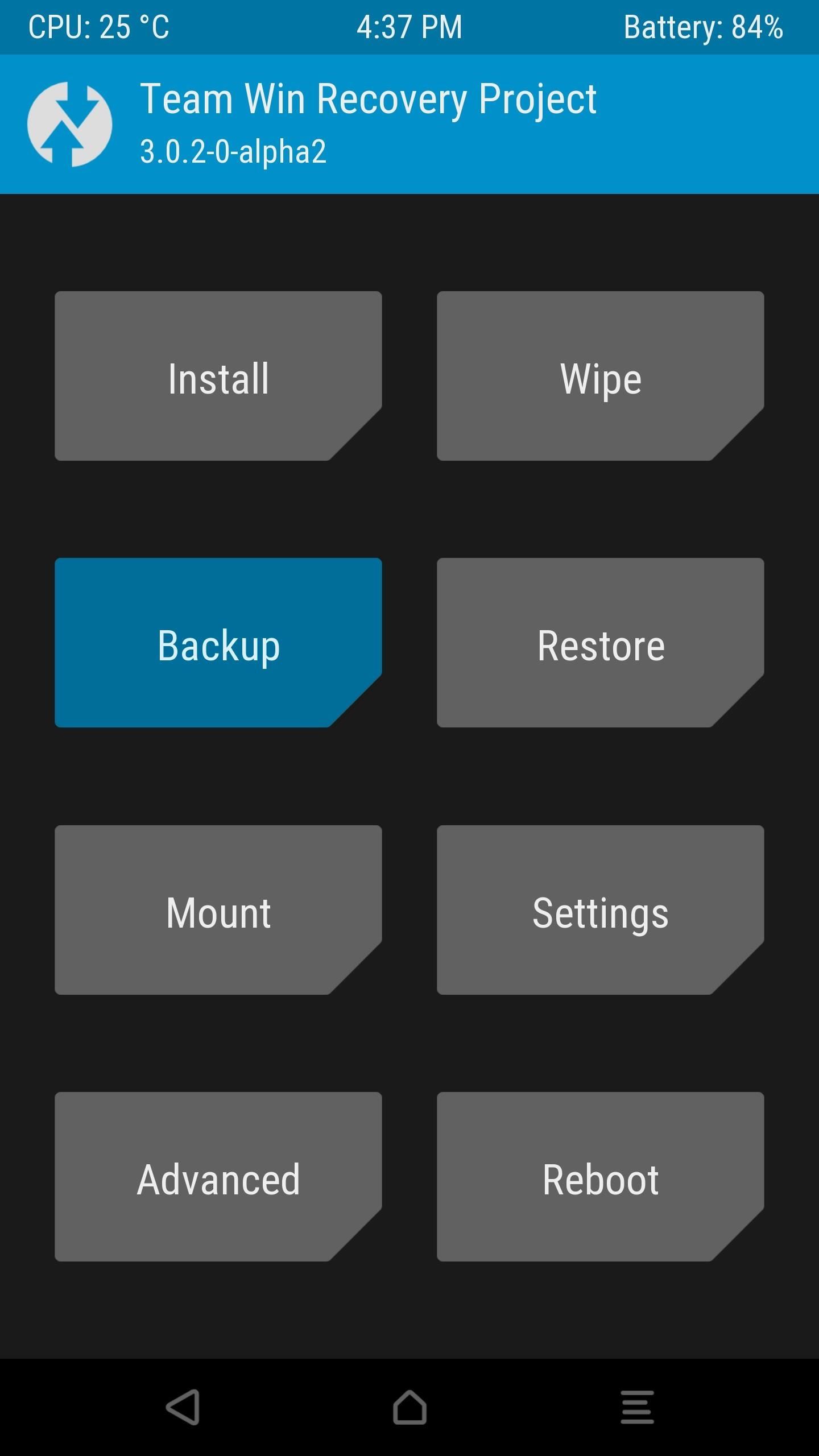 TWRP 101: How to Make a NANDroid Backup & Restore Your Entire Phone