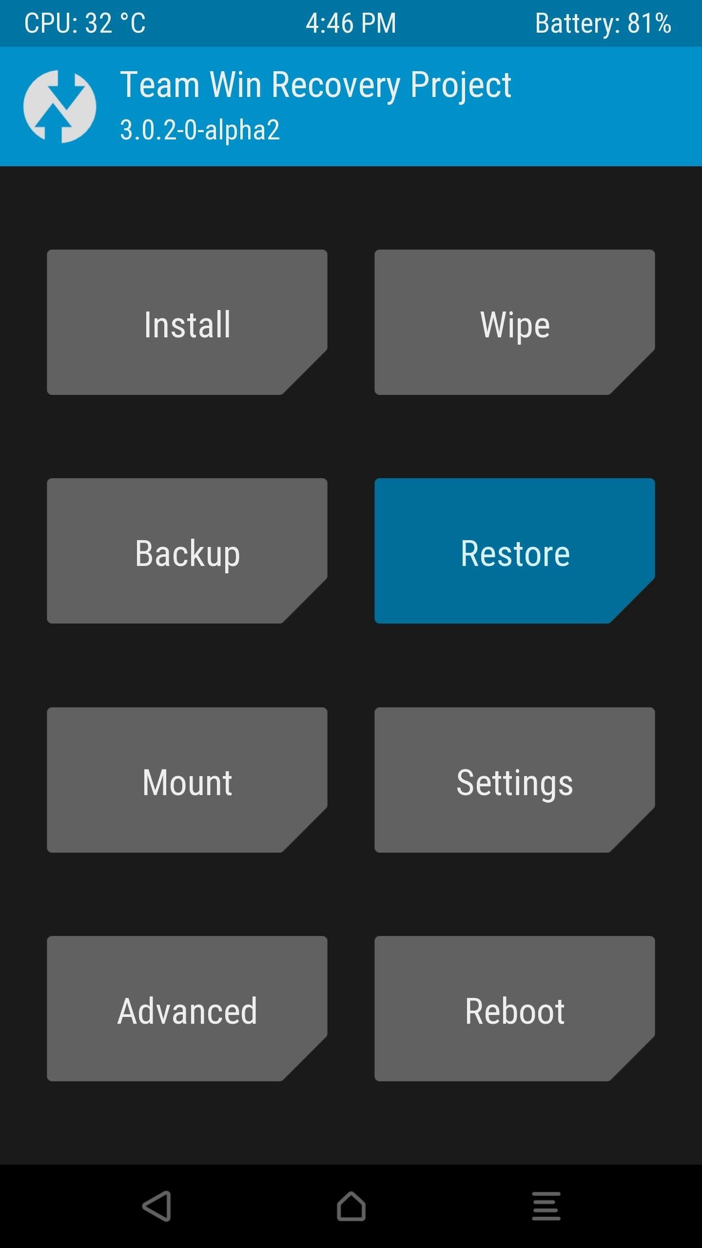 TWRP 101: How to Make a NANDroid Backup & Restore Your Entire Phone