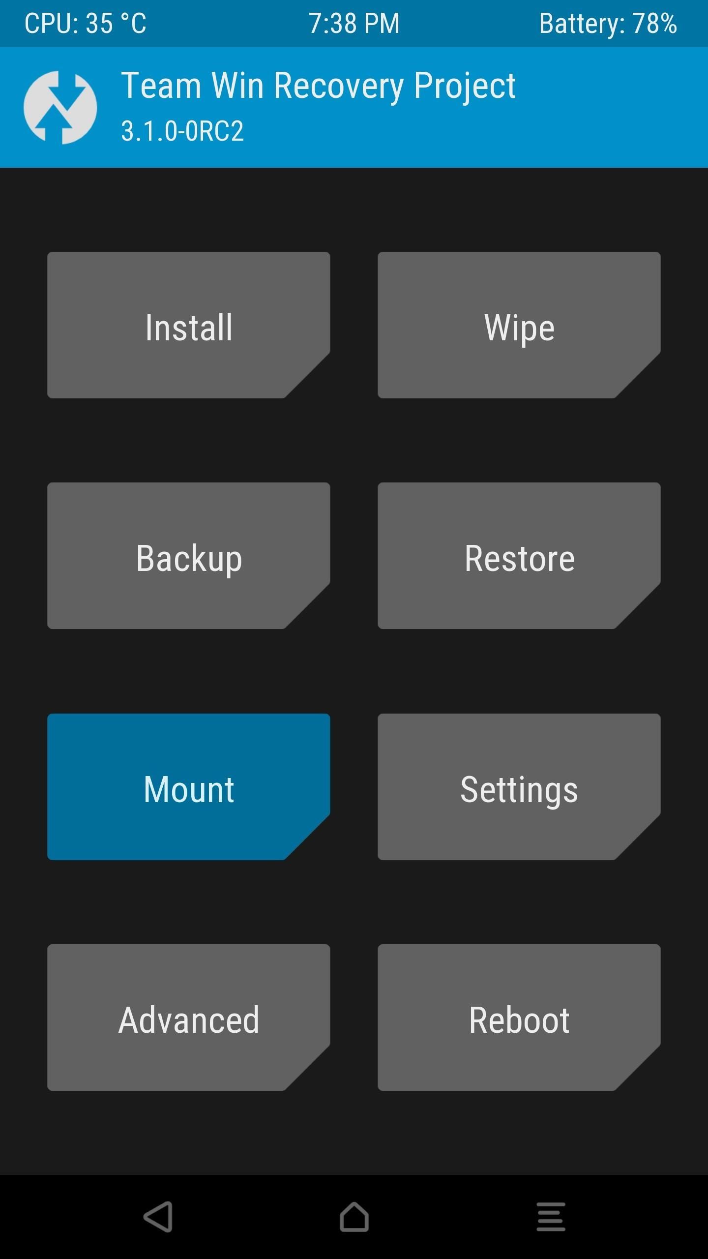 TWRP 101: How to Mount Your SD Card or USB OTG Drive to Flash External ZIPs