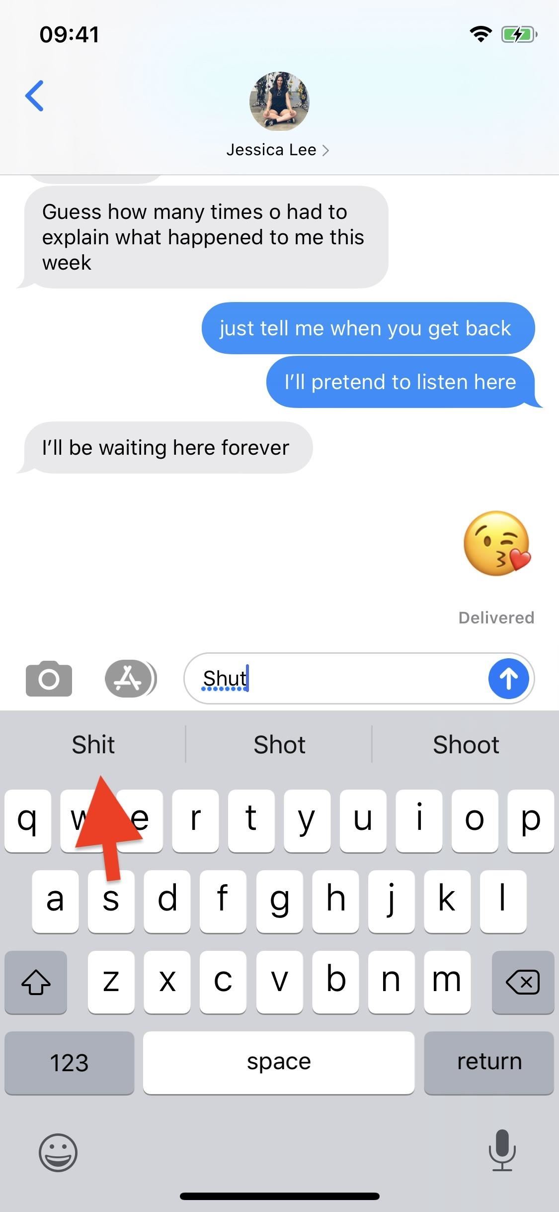 How to Type Curse Words with Apple's QuickPath Swipe-Typing Keyboard in iOS 13