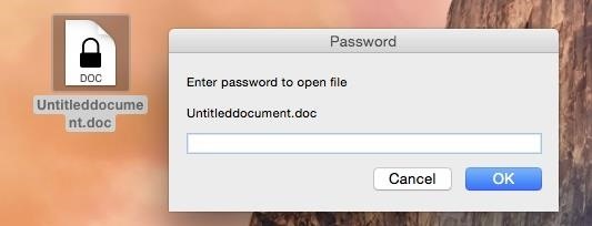 The Ultimate Guide to Password-Protecting Files & Folders in Mac OS X Yosemite