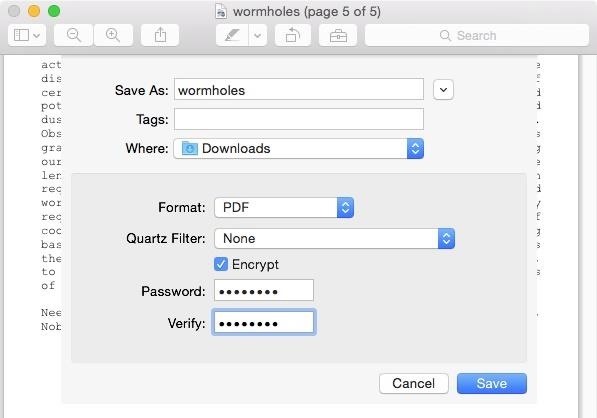 The Ultimate Guide to Password-Protecting Files & Folders in Mac OS X Yosemite