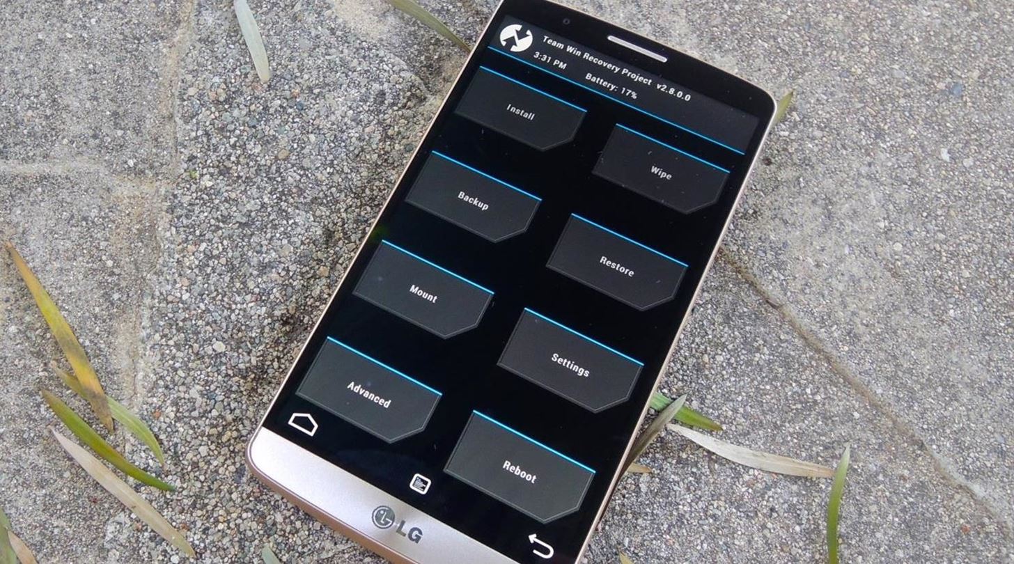 How to Unlock the Bootloader & Install a Custom Recovery on the LG G3