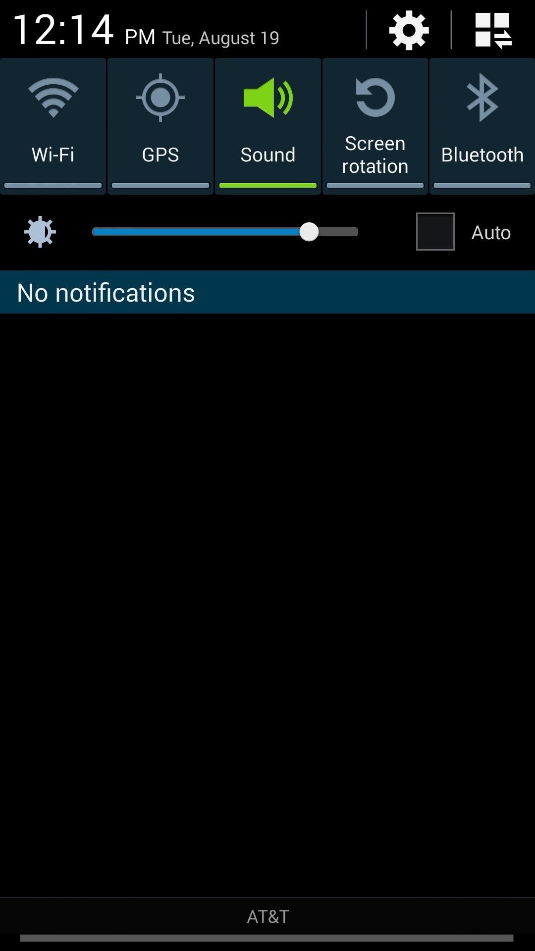 Unlock the Galaxy S5 Notification Panel & Quick Settings on Your Galaxy S4