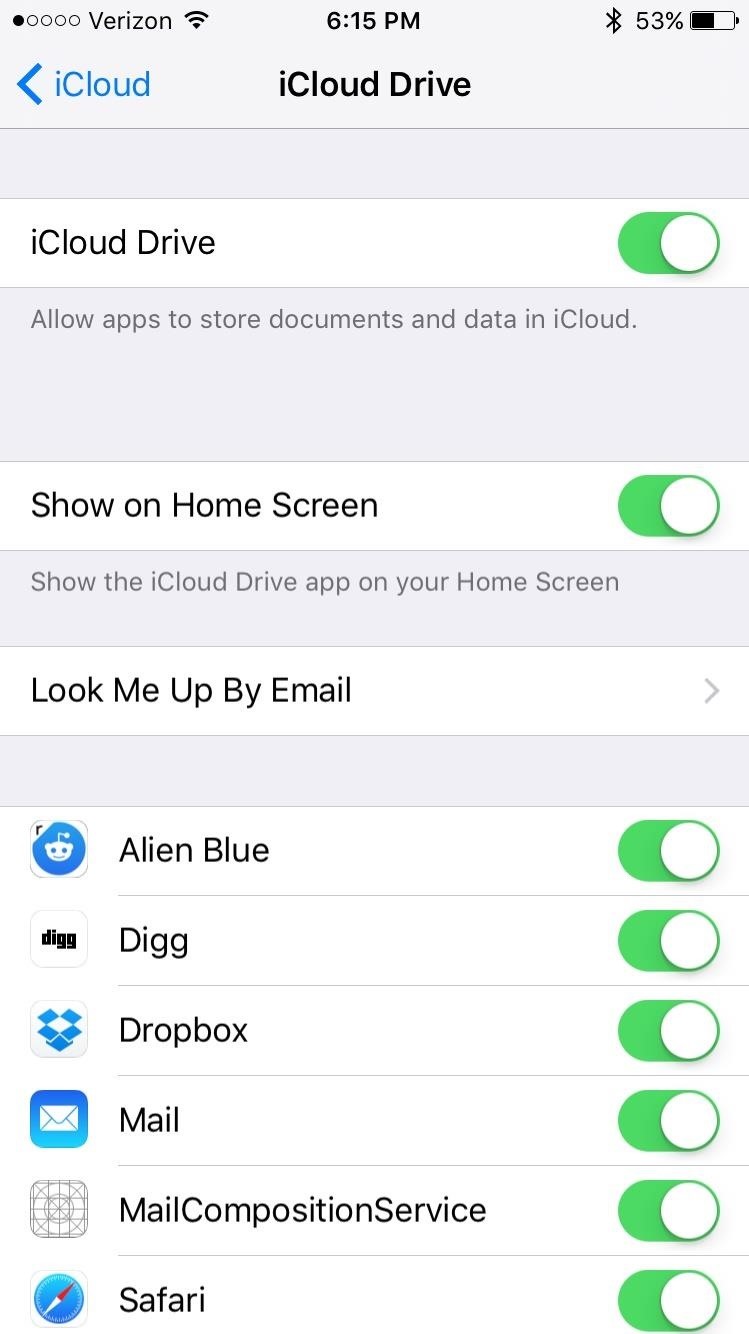 How to Unlock the Hidden iCloud Drive App on Your iPhone in iOS 9