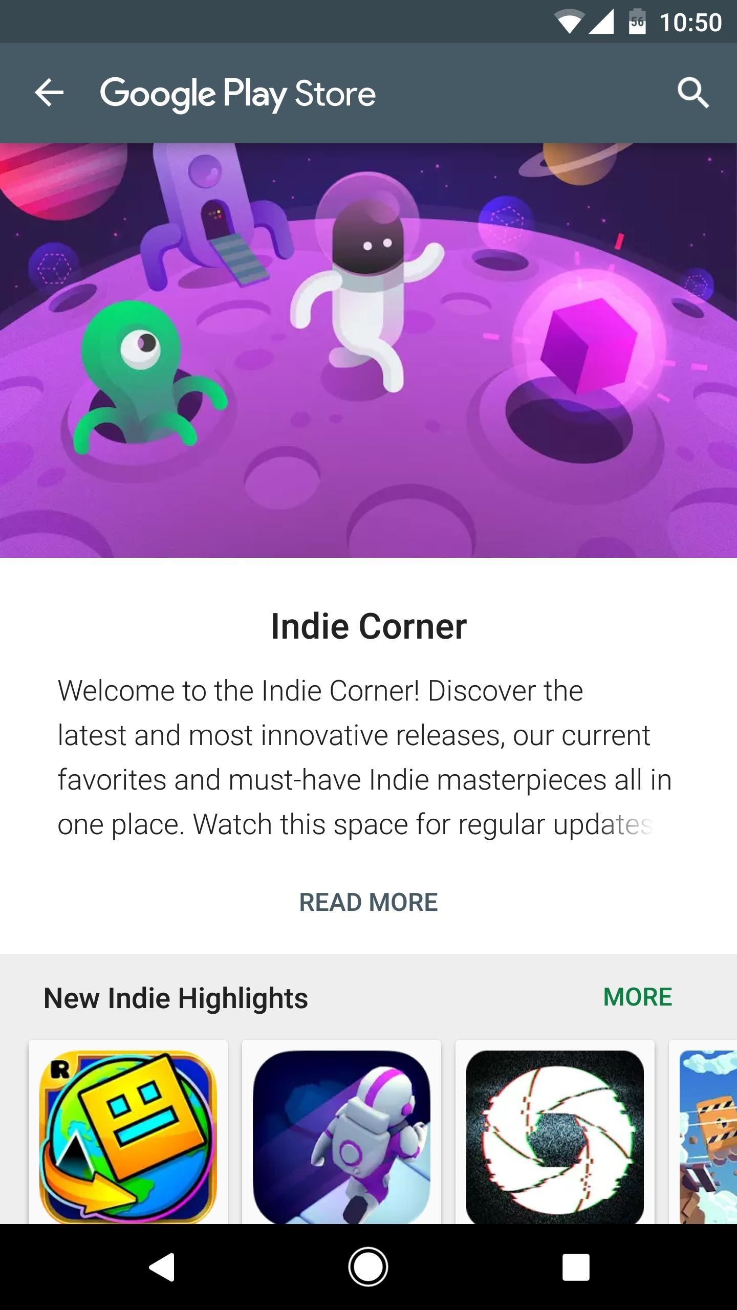 Unlock the Hidden 'Indie Corner' Category on Google Play to Find Great Indie Games