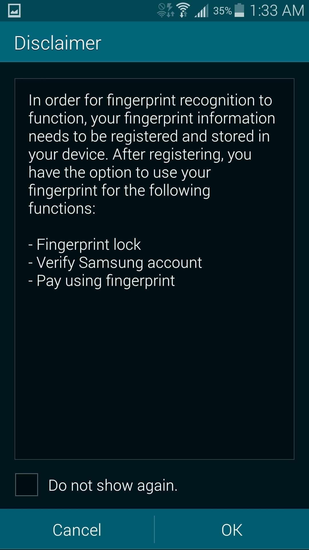 How to Unlock Your Fingerprint-Protected Galaxy S5 Using Only One Hand