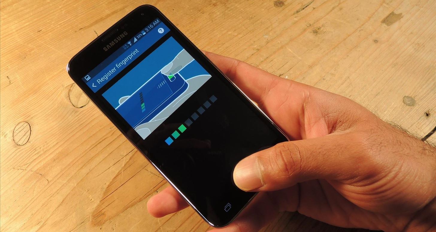 How to Unlock Your Fingerprint-Protected Galaxy S5 Using Only One Hand