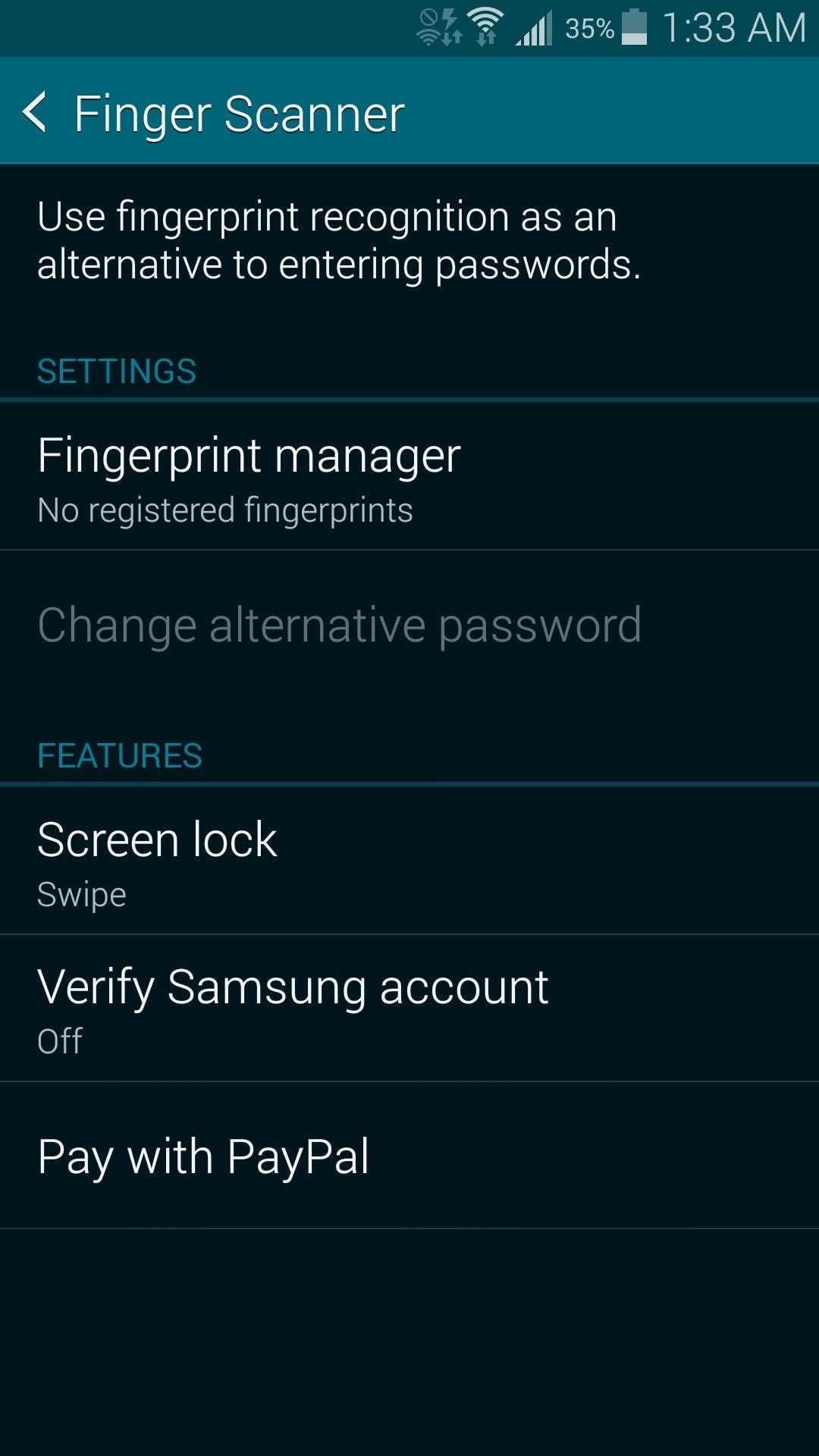 How to Unlock Your Fingerprint-Protected Galaxy S5 Using Only One Hand