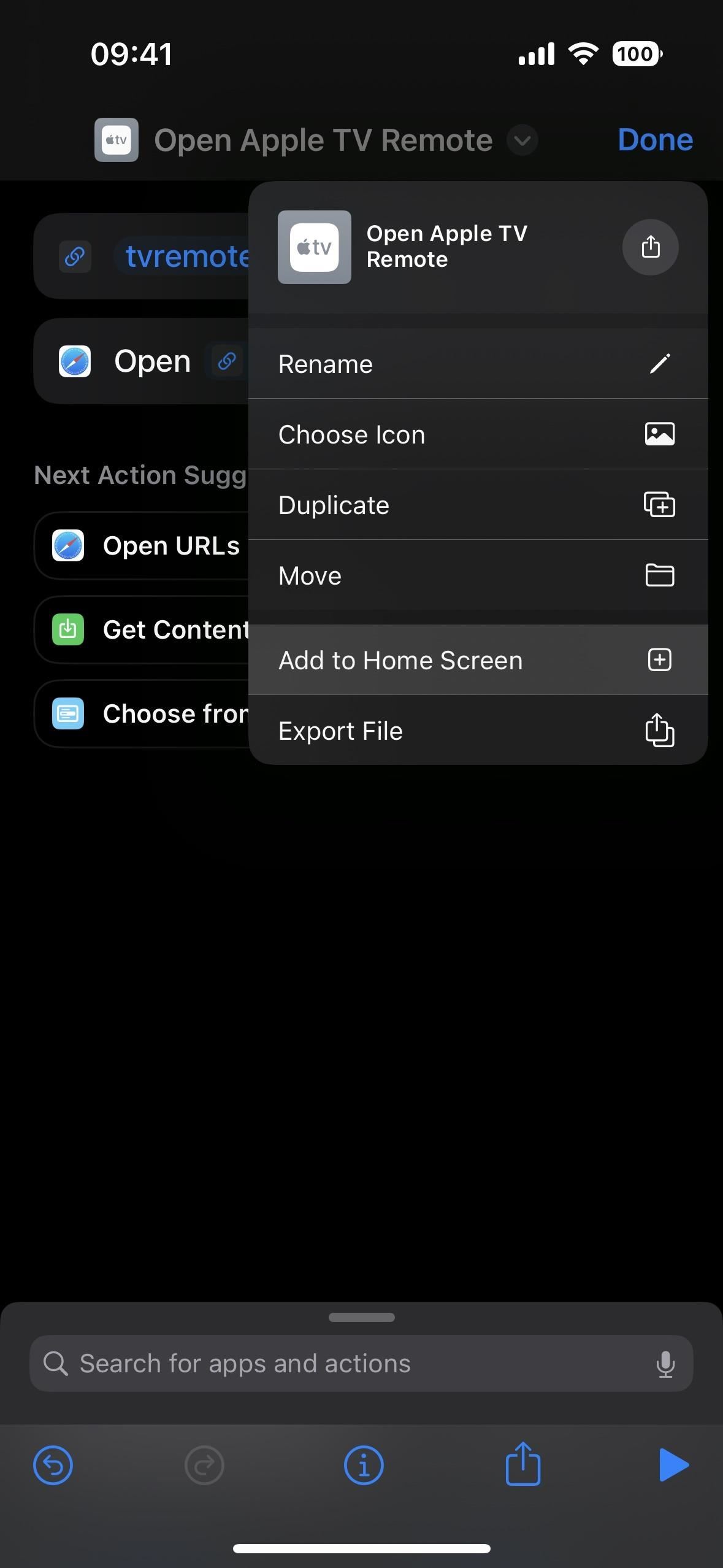 Unlock Your iPhone's Secret Apple TV Remote App for Home Screen, App Library, Siri, and More — No Control Center Needed