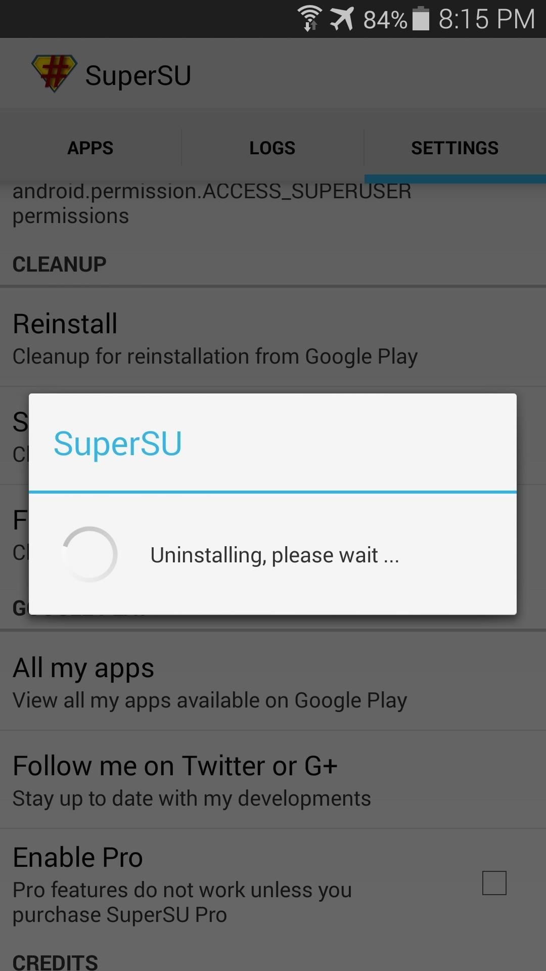 How to Unroot Your Galaxy S5 or Other Android Device