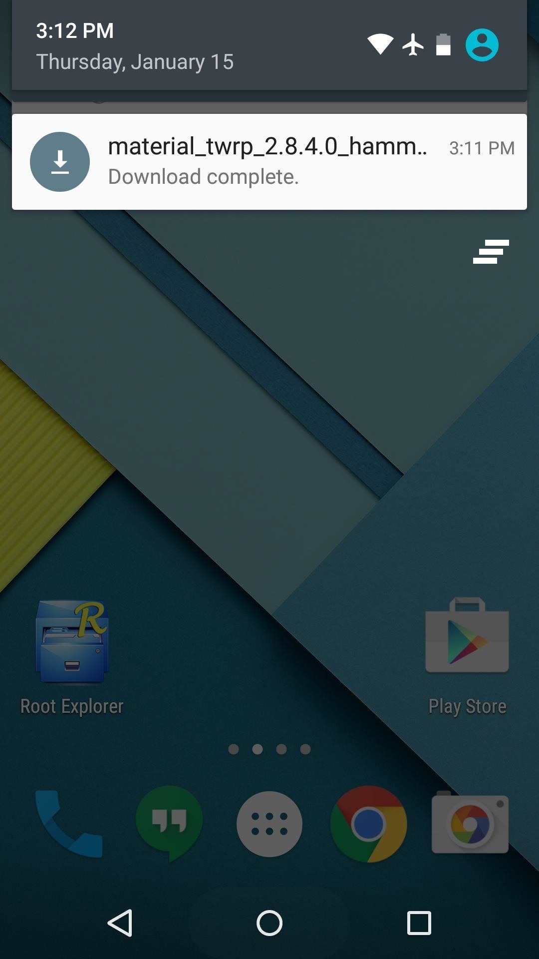 Update TWRP Recovery with a Material Design Theme on Your Nexus 5