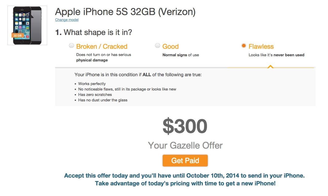 Upgrading to iPhone 6? Trade in Your Old iPhone for $400