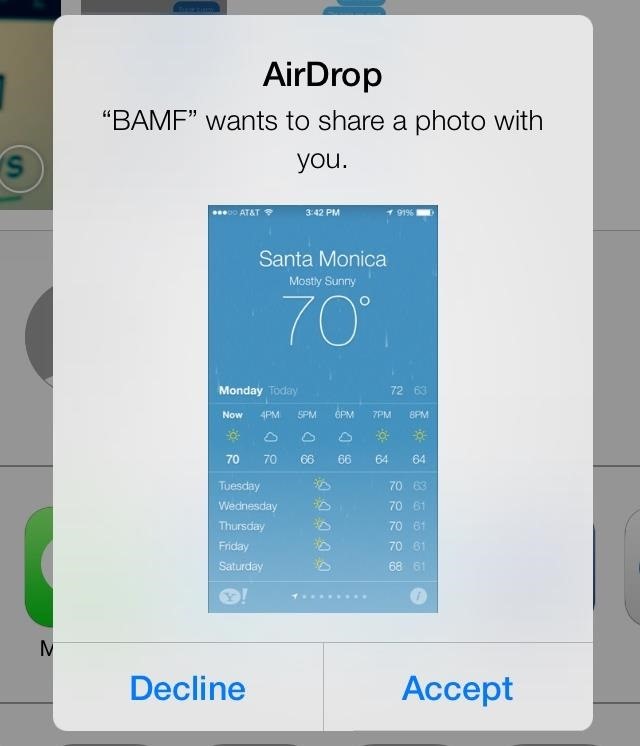 How to Use AirDrop to Share Photos, Contacts, & Other Files in iOS 7