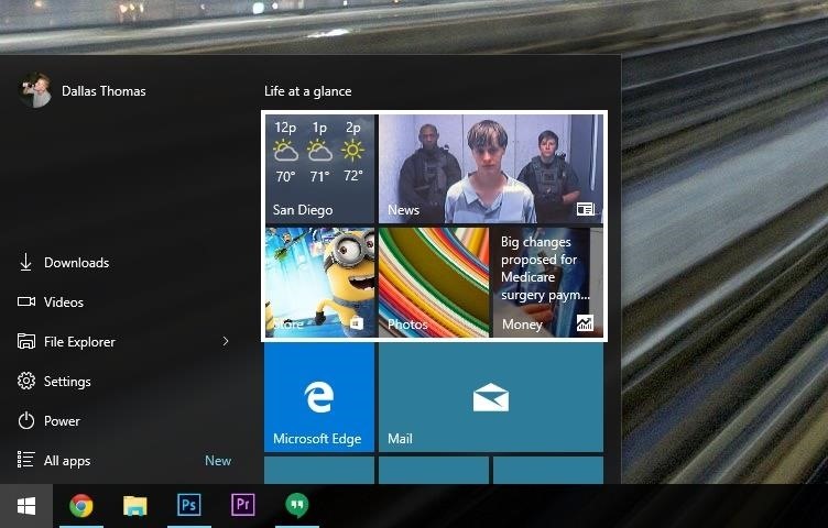 How to Use & Customize the New Start Menu in Windows 10