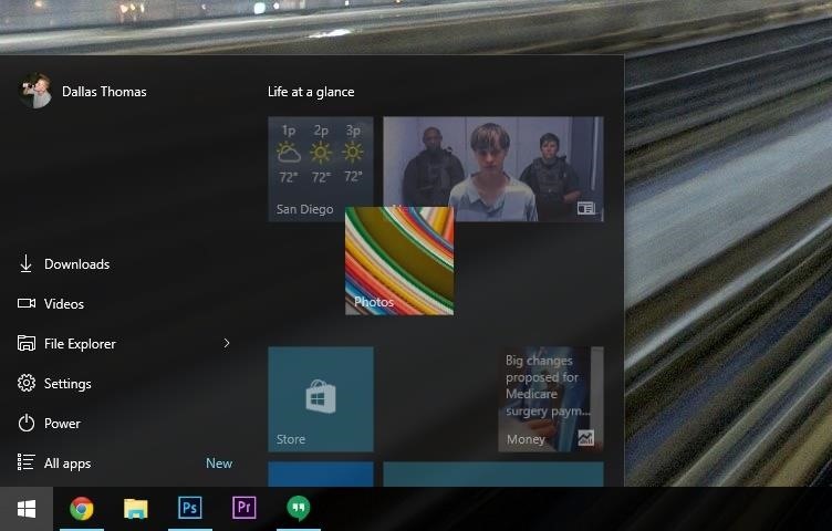 How to Use & Customize the New Start Menu in Windows 10