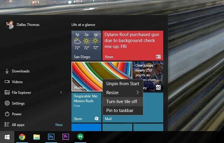 How to Use & Customize the New Start Menu in Windows 10