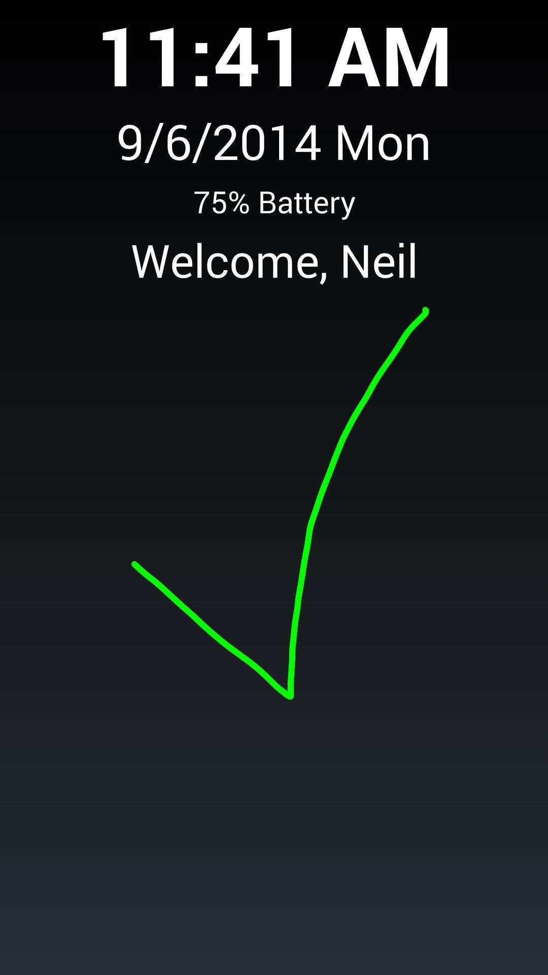 Use Drawing Gestures on Your Galaxy S4’s Lock Screen to Perform Actions Faster