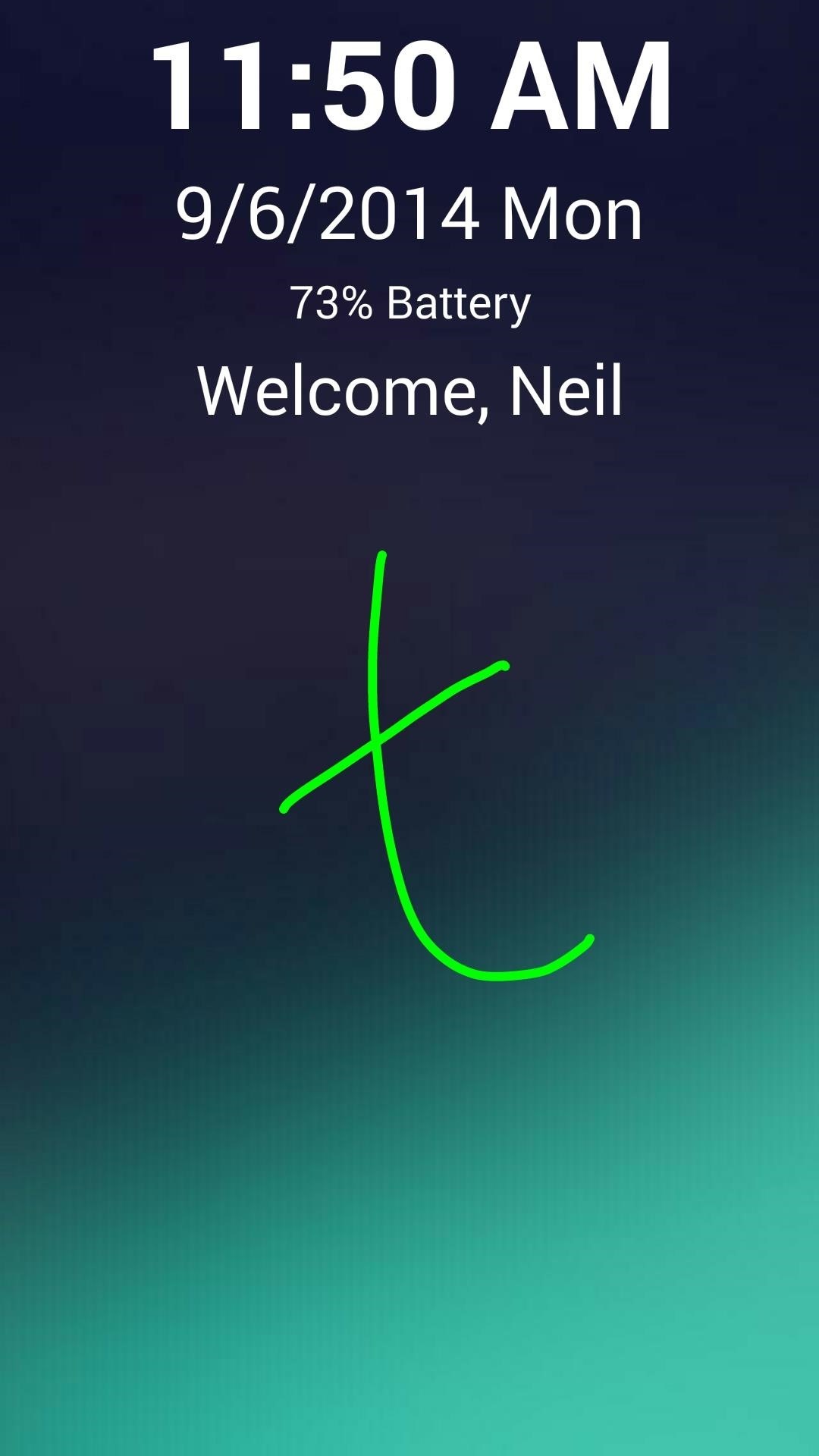 Use Drawing Gestures on Your Galaxy S4’s Lock Screen to Perform Actions Faster