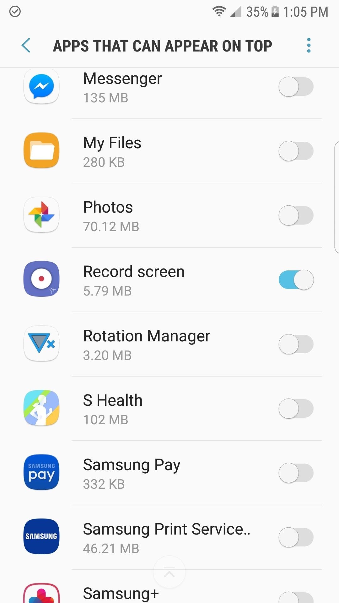 How to Use the Galaxy S8's Hidden Screen Recorder on Other Samsung Devices