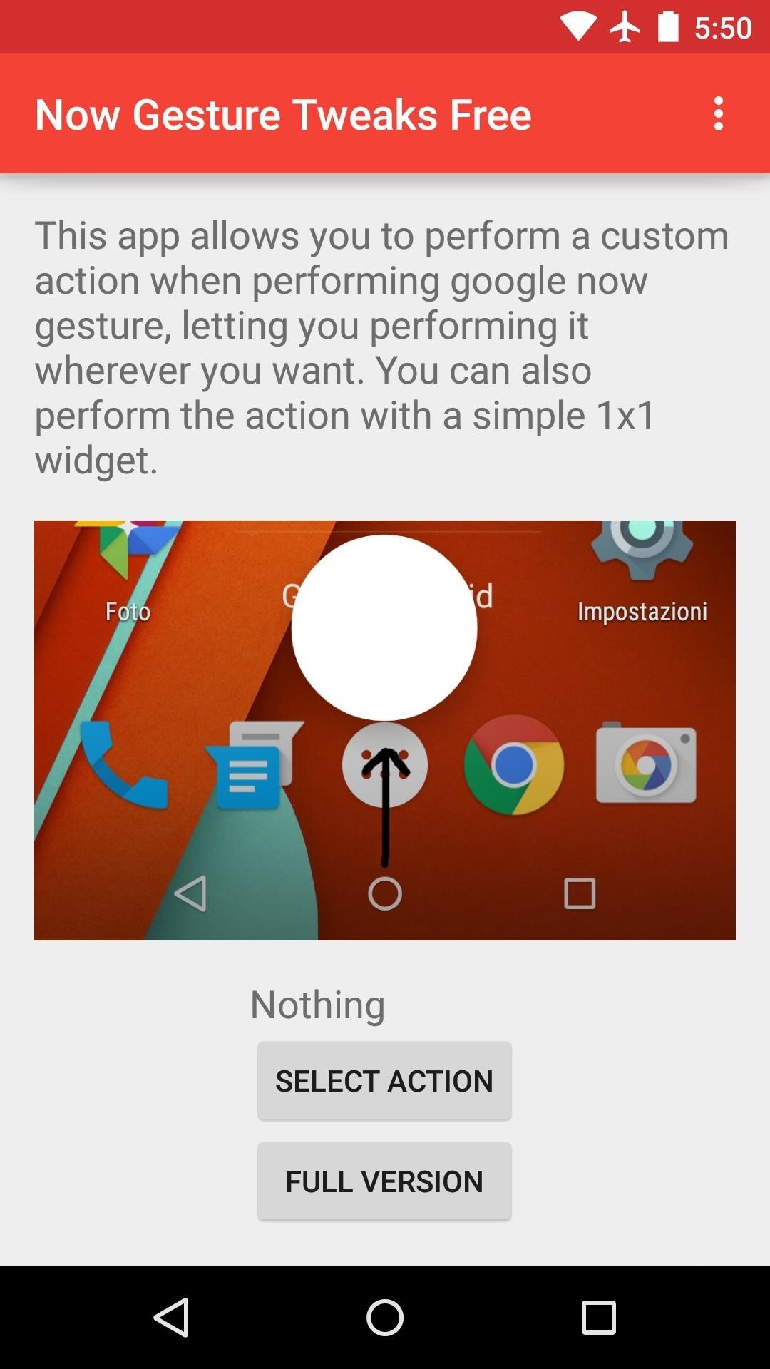 Use the Google Now Gesture to Launch Any Android App