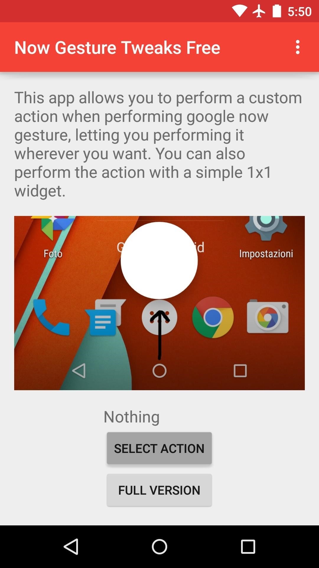 Use the Google Now Gesture to Launch Any Android App