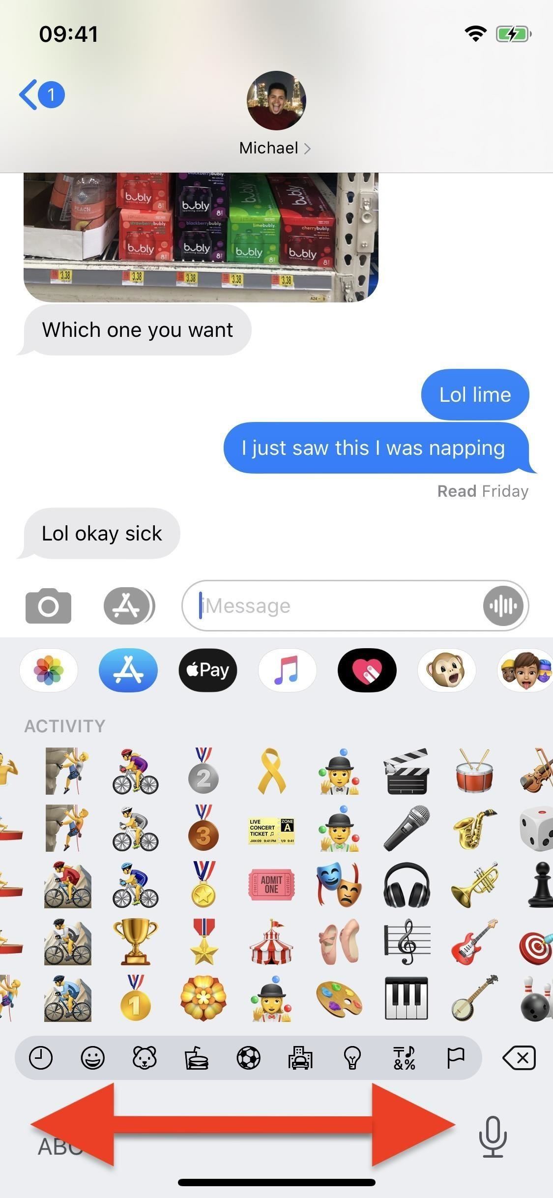 Use the Hidden Quick Scroll to Browse Emojis on Your iPhone Faster