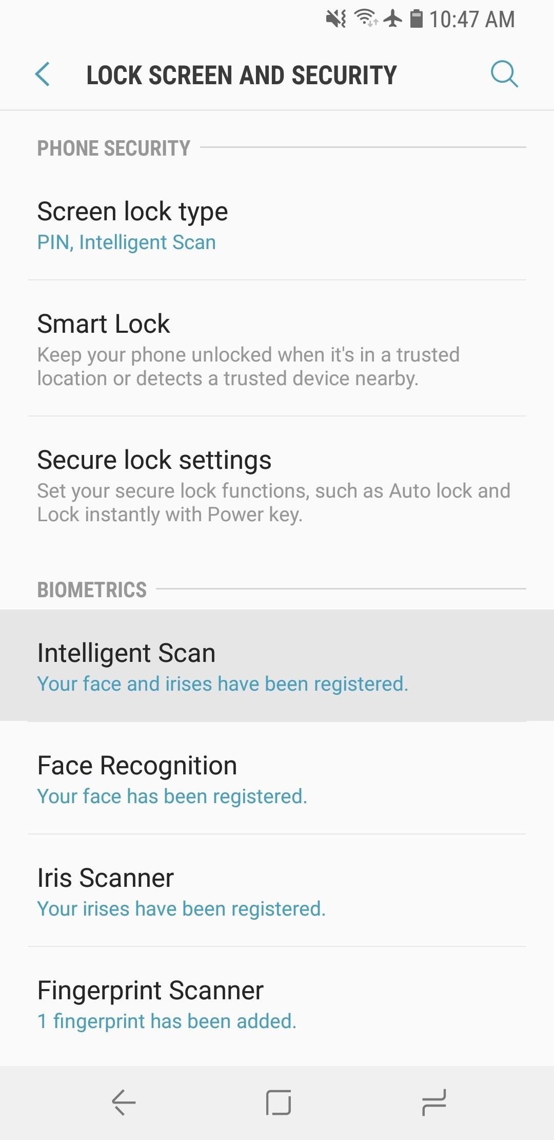 How to Use Intelligent Scan to Unlock Your Galaxy S9 Faster