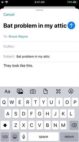 How to Use Mail's New Formatting & Attachments Toolbar in iOS 13 for Rich Text, Document Scanning & More