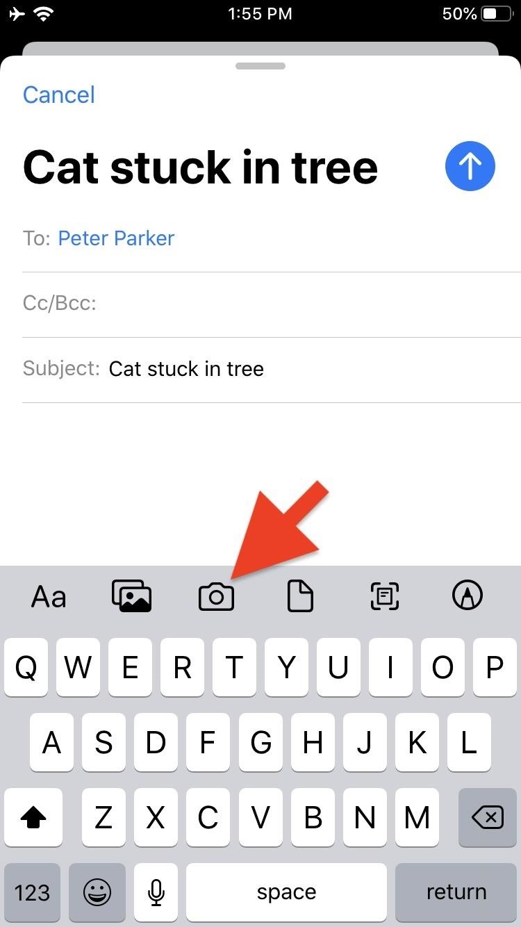 How to Use Mail's New Formatting & Attachments Toolbar in iOS 13 for Rich Text, Document Scanning & More