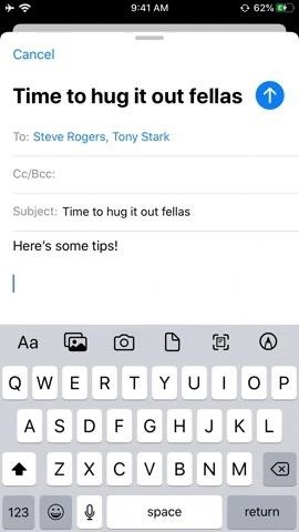 How to Use Mail's New Formatting & Attachments Toolbar in iOS 13 for Rich Text, Document Scanning & More