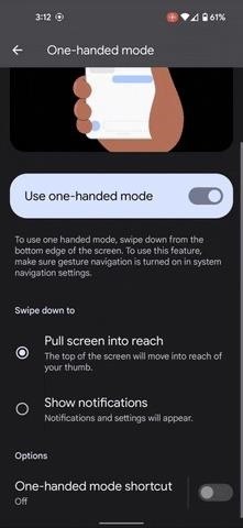 Use One-Handed Mode on Pixels and Other Android 12 Phones to Reach the Top of the Screen More Easily