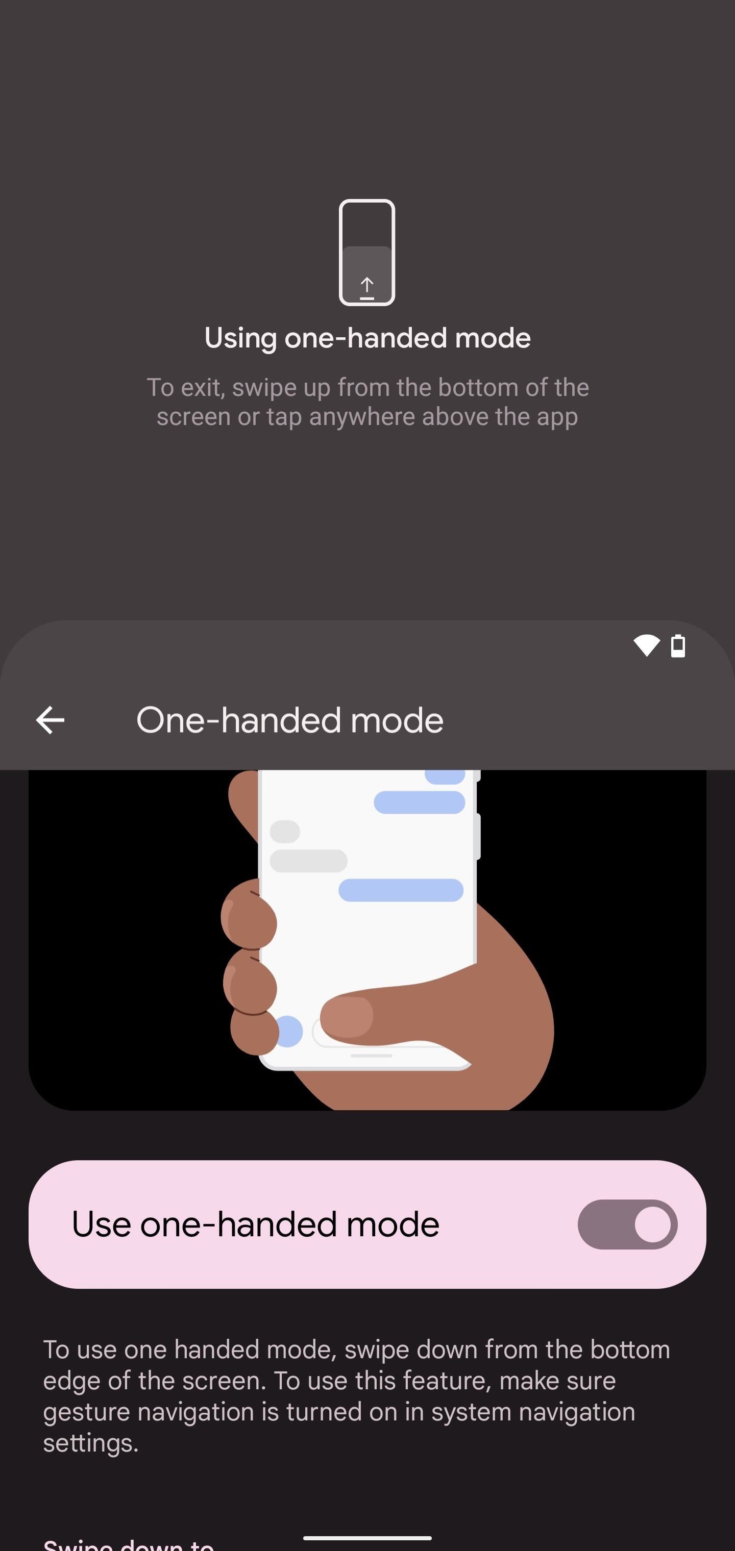 Use One-Handed Mode on Pixels and Other Android 12 Phones to Reach the Top of the Screen More Easily