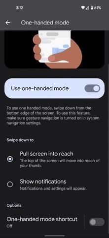 Use One-Handed Mode on Pixels and Other Android 12 Phones to Reach the Top of the Screen More Easily